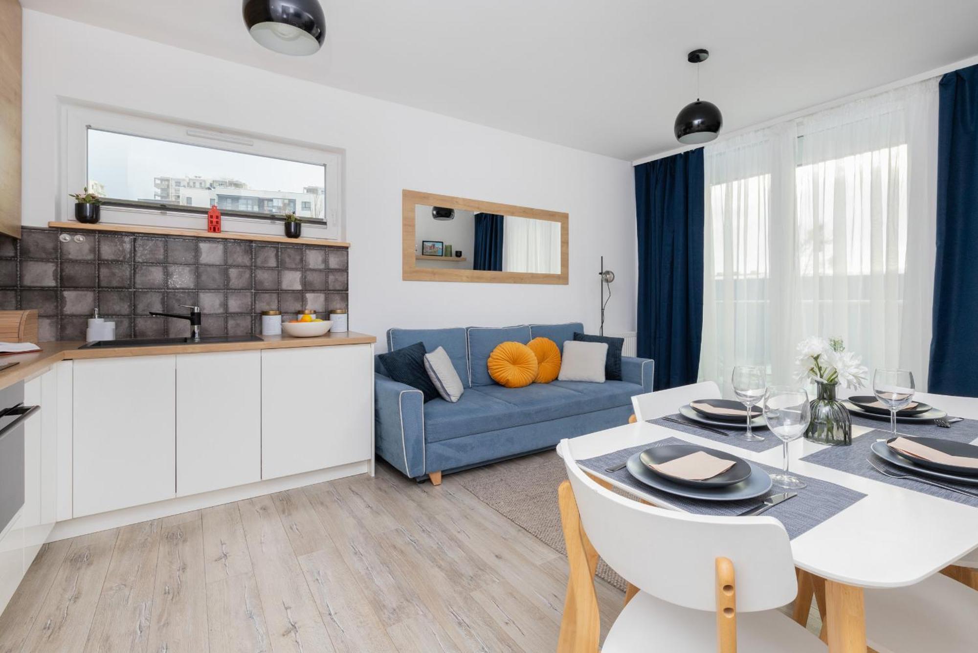 Solvo Apartment With Balcony & Parking Gdansk Przymorze By Noclegi Renters ภายนอก รูปภาพ